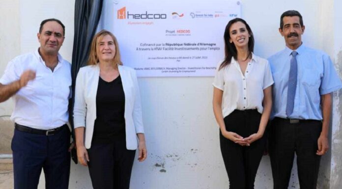 HEDCOO تفتتح أول صالة عرض لها في تونس .. وتخلق 2000 موطن شغل مباشر وغير مباشر.. (نجارة الألمنيوم وأنظمة الواجهات)