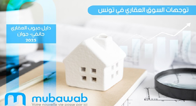 النسخة العاشرة من دليل مبوب العقاري… تحليل سوق الشقق السكنية في تونس خلال السداسي الأول من 2025